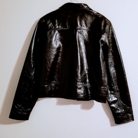 LIZ CLAIBORNE Lizsport Leather Jacket - Picture 4 of 8